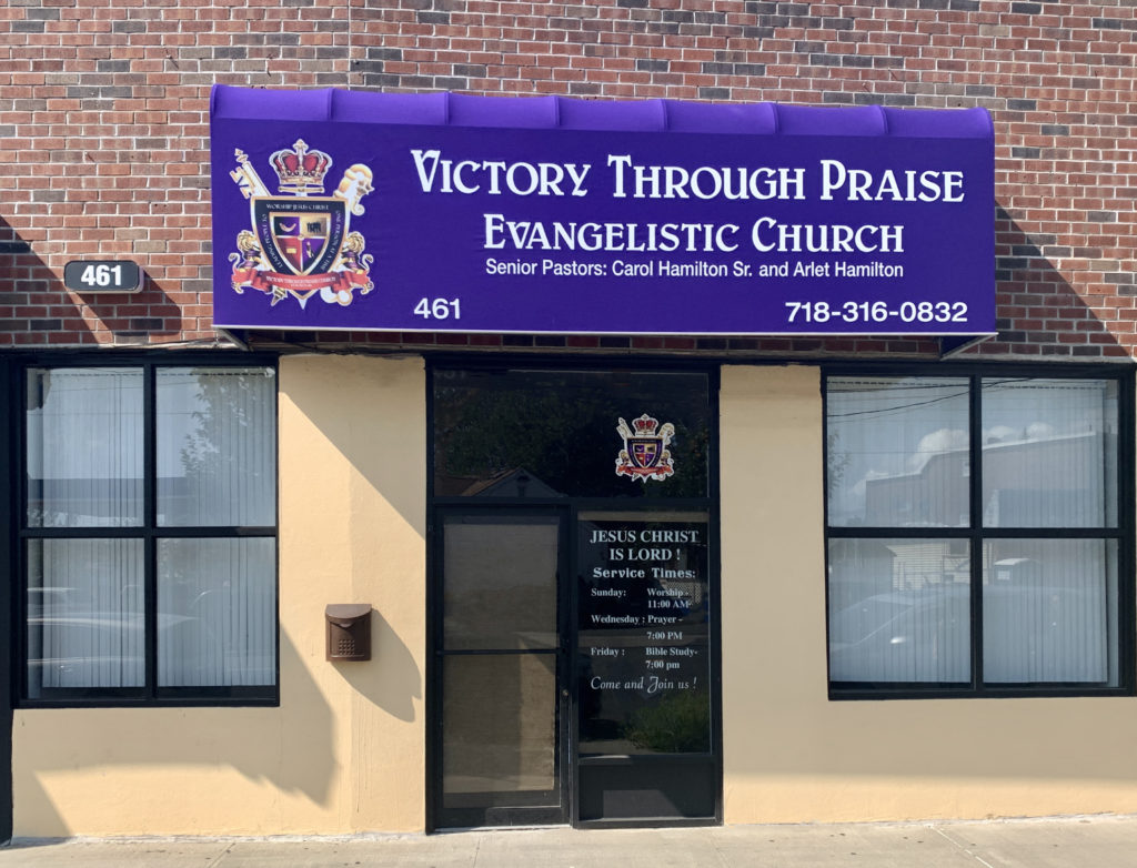 Victory Through Praise Evangelistic Church Senior Pastor Carol Hamilton Sr. and Arlet Hamilton